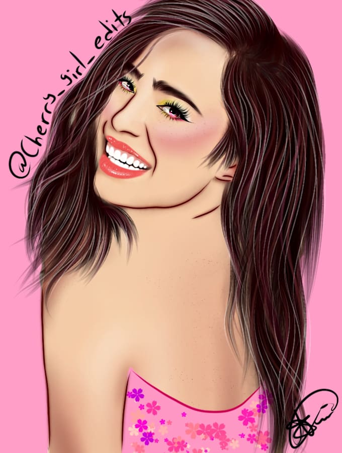 custom digital portraits in ibispaint x