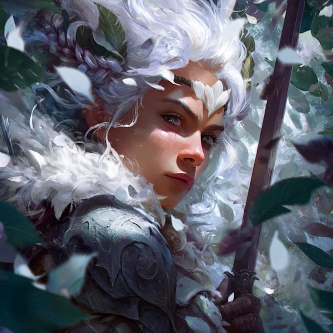 draw you a stunning and beautiful gacha splash art