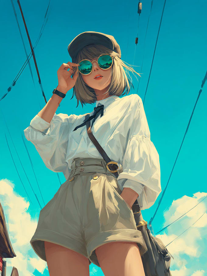 draw anime character for you