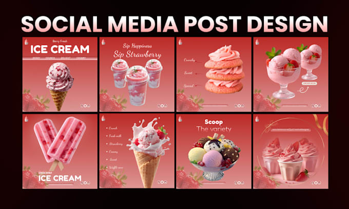 design social media posts