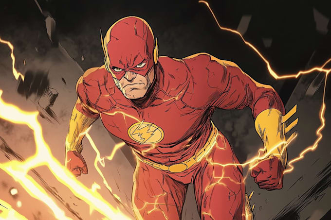 design a superhero comic