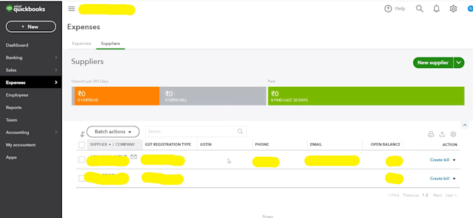 maintain your accounting bookkeeping qbo quickbook