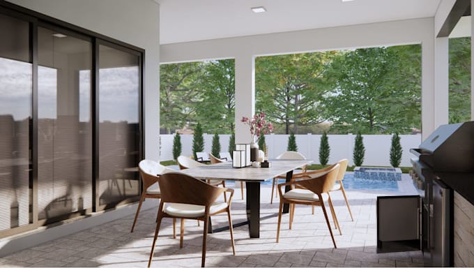 remodel your home external building,sketchup 3d render,cgi house internal design