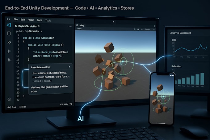be your unity mobile game developer