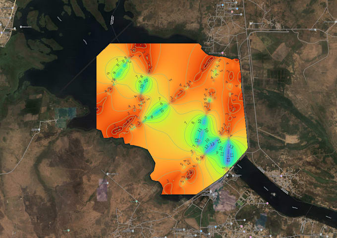 plot your coordinates and create professional maps using qgis