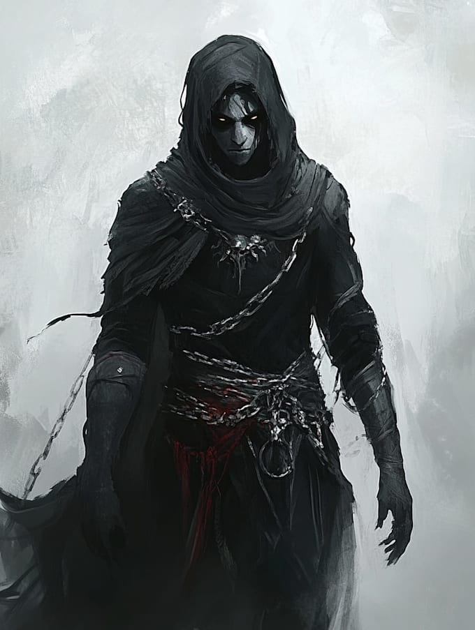 do scary fantasy horror character