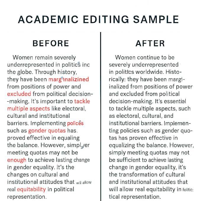expert proofreading and editing for your academic writing
