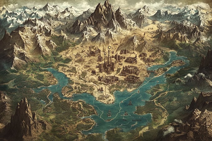 do you rpg fantasy map