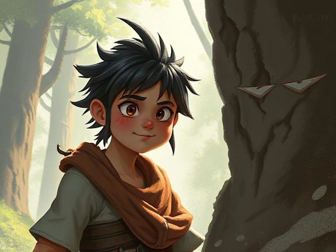 design and illustrate realistic characters