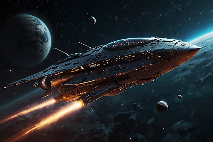 do an spaceships and sci fi vehicles