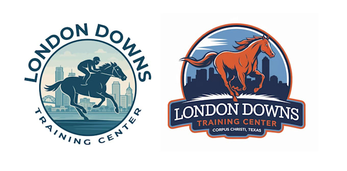 design an awesome horse training logo