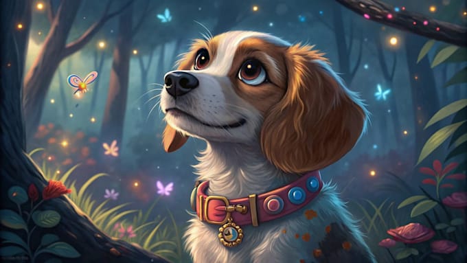 draw amazing disney pet portrait