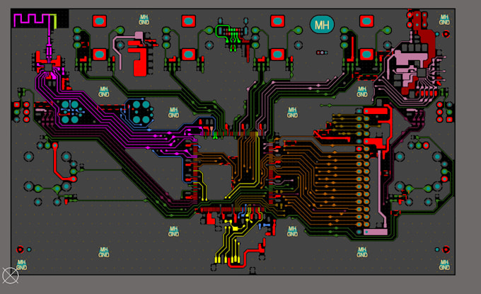 Design manufacturable pcb schematics and layout designs for embedded ...