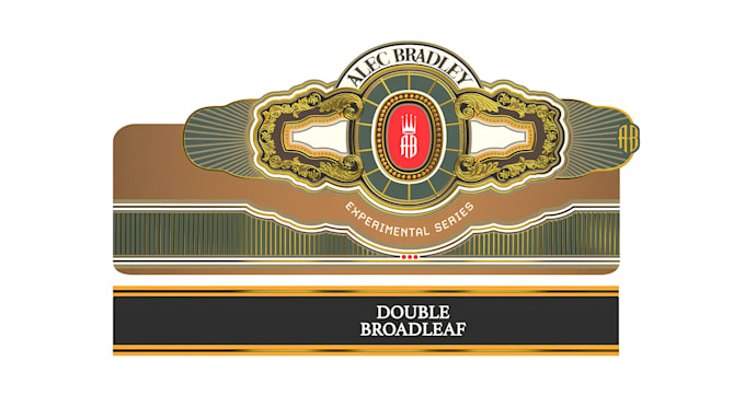 design modern cigar, bands, label and cigar box logo