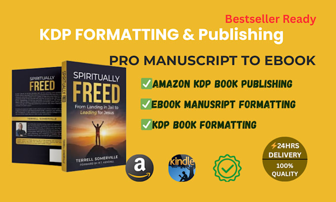do amazon KDP book publishing, manuscript formatting ebook, KDP book formatting