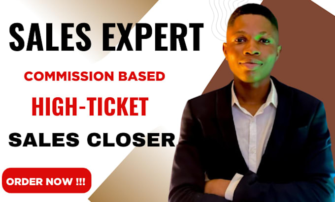 be your commission base sale closer and representative b2b lead
