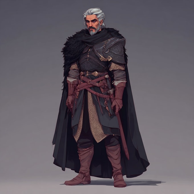 dnd character art and concept art