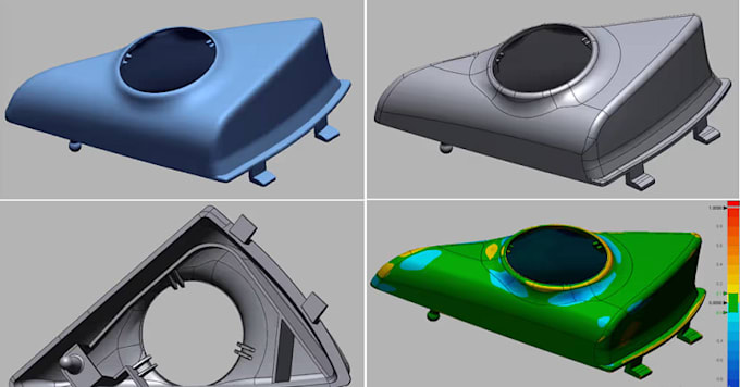reverse engineer your 3d scan, stl, mesh to precise solid cad model