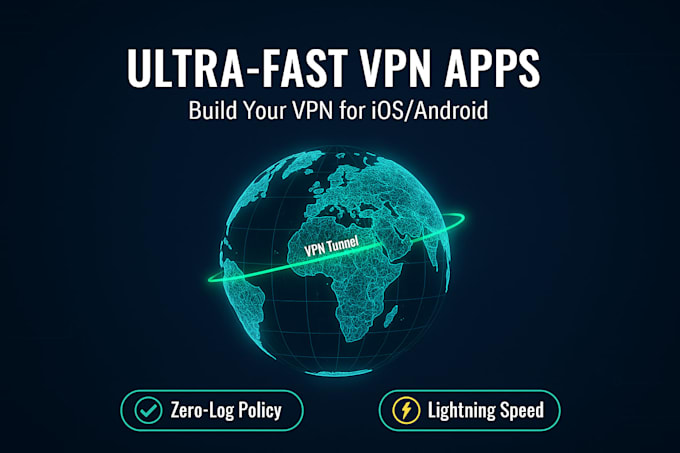 set up a secure and fast VPN for all android and IOS apps