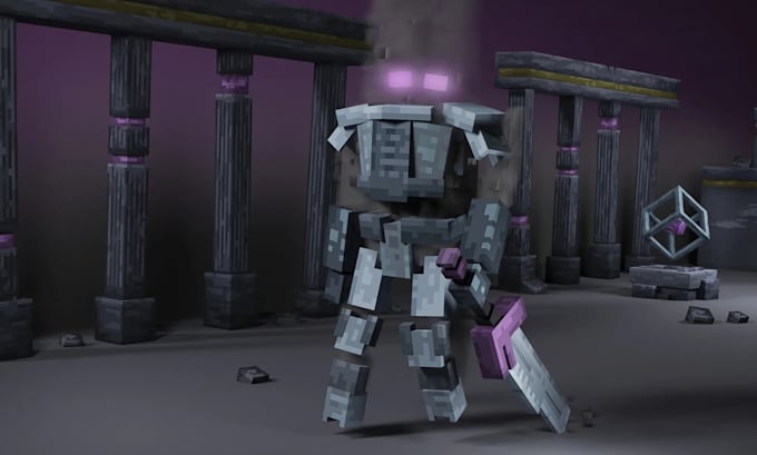 design unique minecraft mobs, items and textures