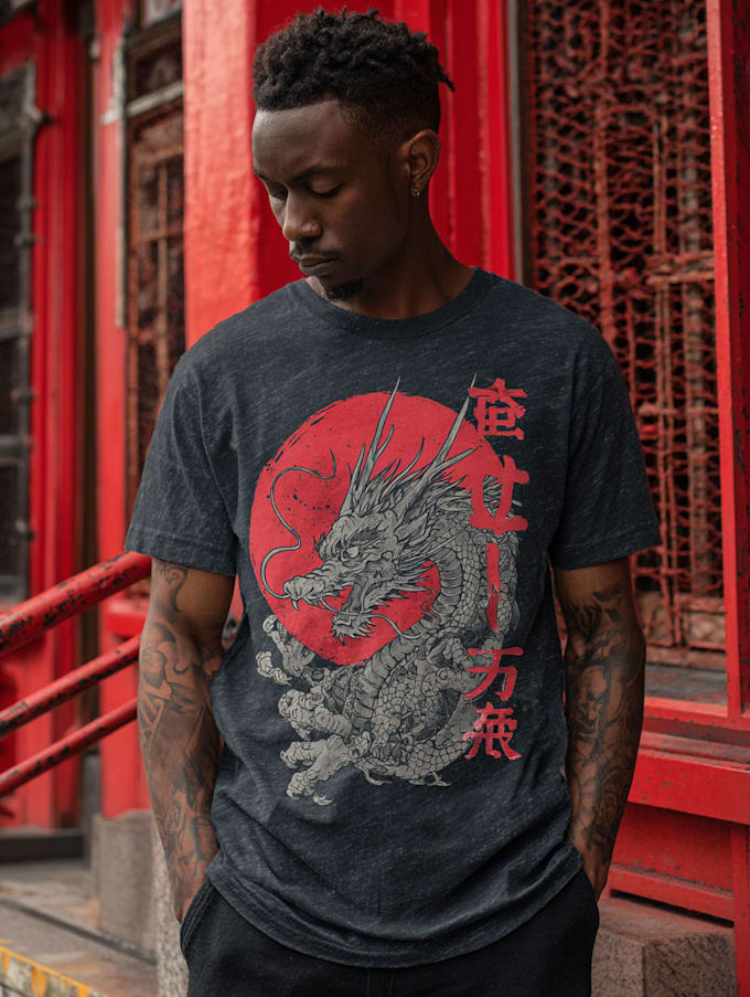 create a  t shirt illustration