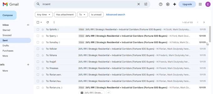 send emails manually one by one
