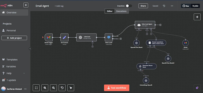 automate your workflows with n8n, openai, gpt
