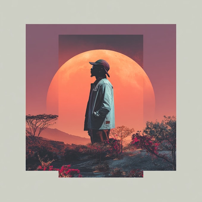 design a creative album cover