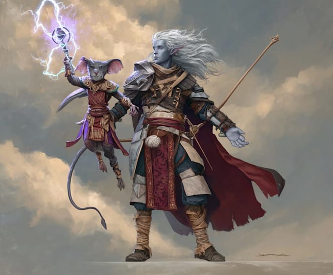 do dnd character art and dnd character art