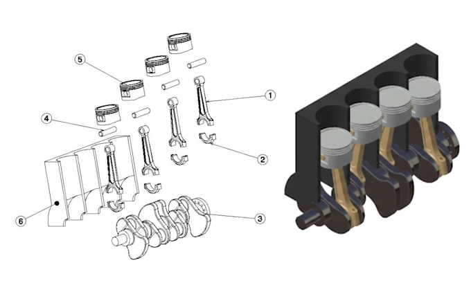do a 3d design, 3d modeling and 2d drawings in catia