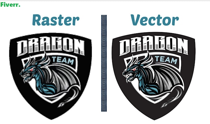 do vector tracing or convert to vector quickly