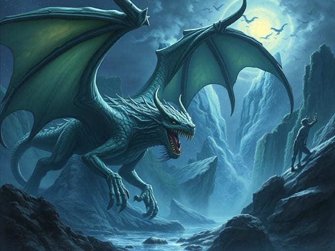 design fantasy creatures for you