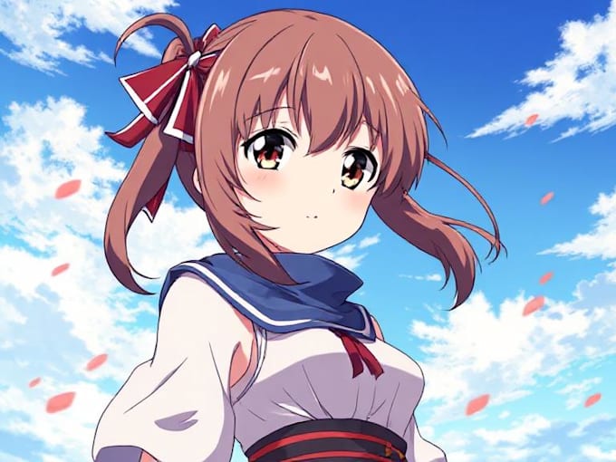 draw anime character for you
