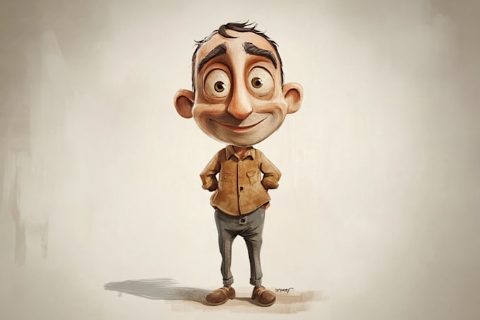 illustrate custom cartoon portrait and caricatures