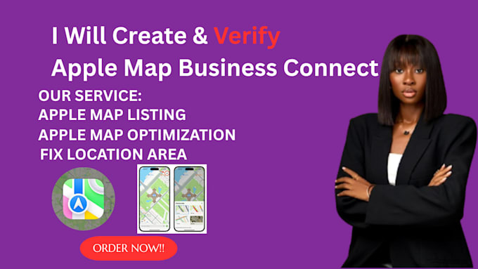 approve apple map locations setup apple business connect,listing verify SEO