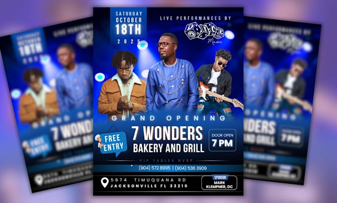 do event flyer , party flyer , club flyer design