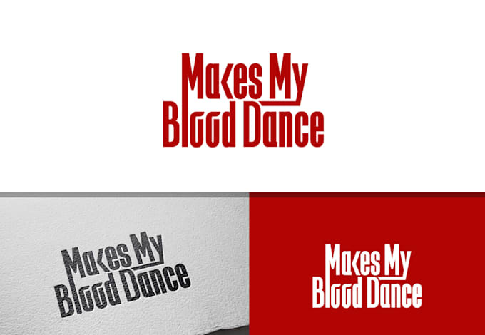 design beautiful dance studio, music logo