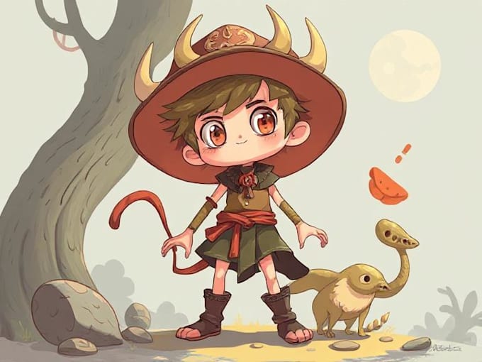 illustrate any art, characters and creatures