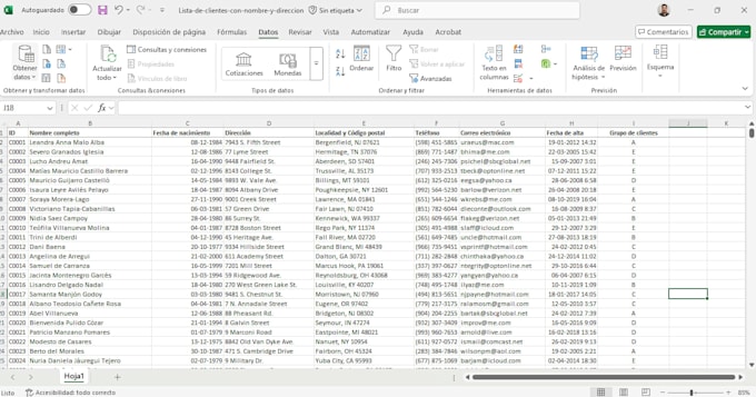 do data entry, cleaning, and professional formatting in excel or google sheets