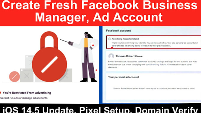 fix facebook business manager, ad account, and meta support issues