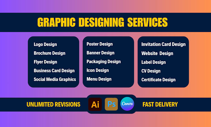 be your professional graphic designer