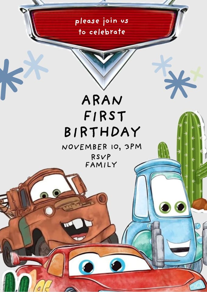 design custom birthday invitations