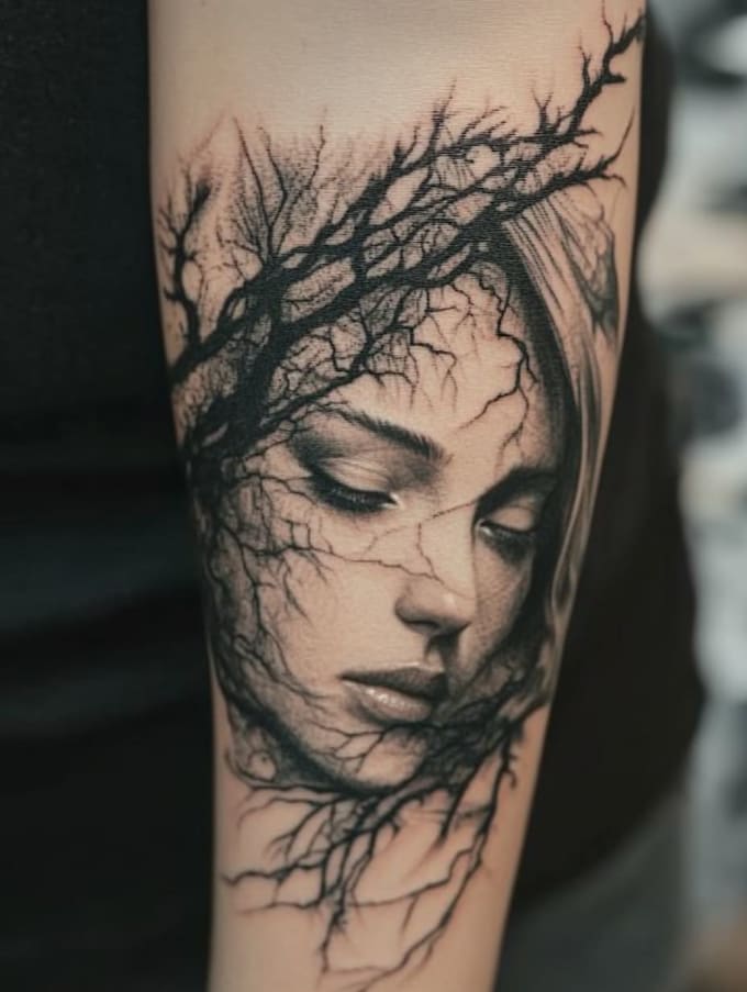 create custom tattoo design, tattoo sleeve