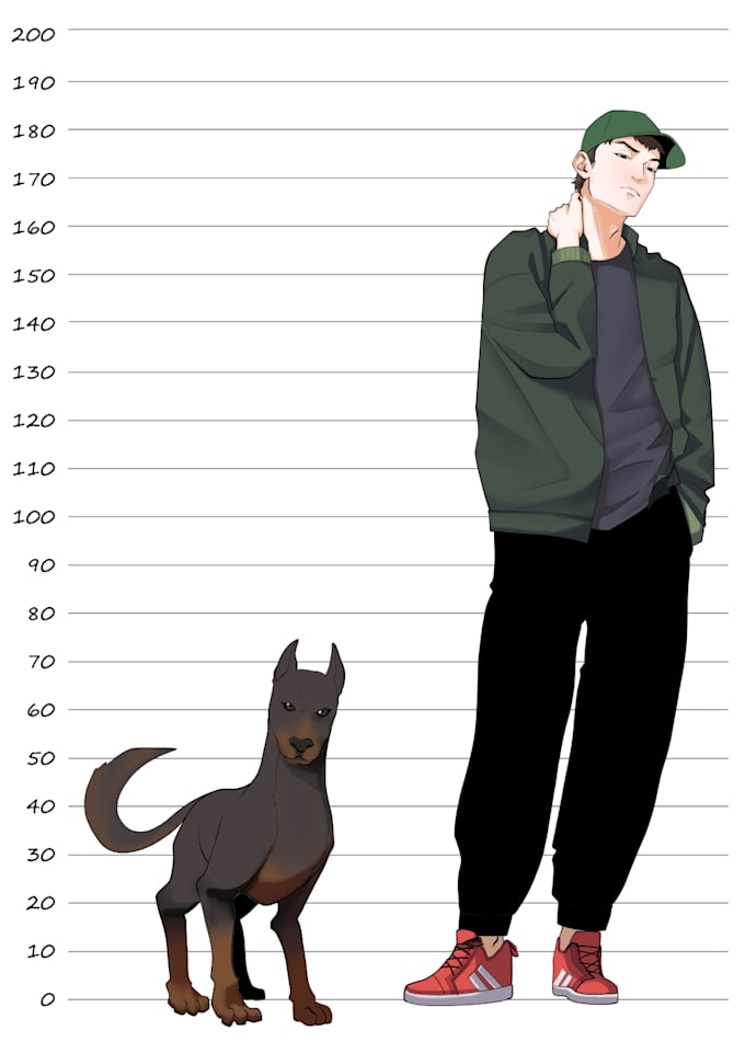 a webtoon comic based on your story