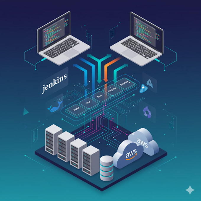 setup devops cicd pipeline with aws docker kubernetes jenkins