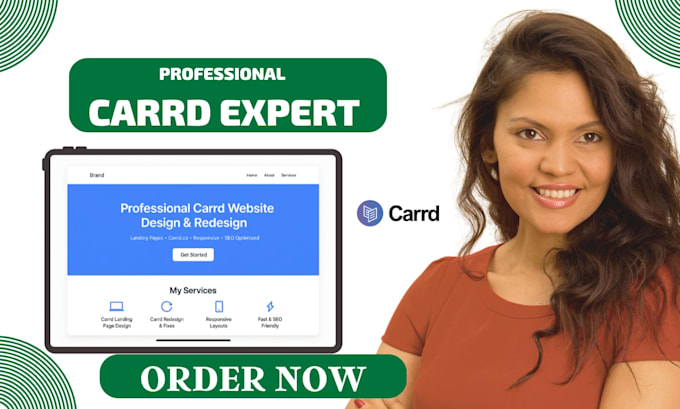 design carrd website carrd landing page redesign or fix carrd co site