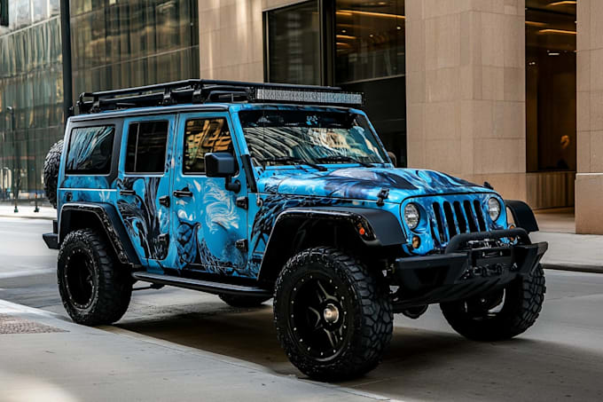 make professional car wrap any vehicle wrap design