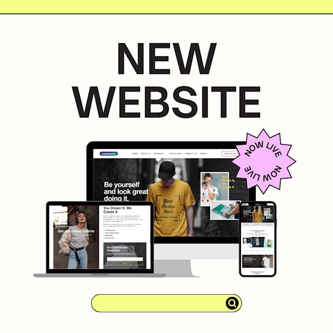 design a high converting squarespace website with sales guarantee