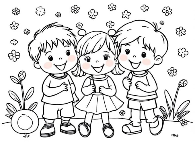 design coloring book pages for children