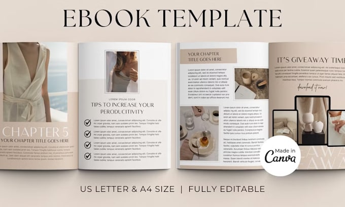 design german canva pro ebook workbook pdf layout lead magnet booklet magazine